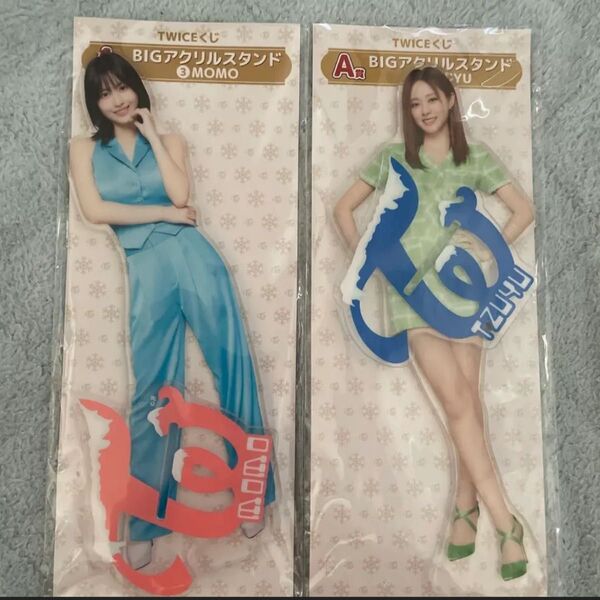 TWICEくじ モモ ツゥイ A賞BIGアクリルスタンド 2点セット