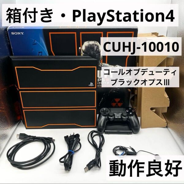 【箱付き】PS4 コールオブデューティブラックオプスⅢ本体 CUHJ-10010