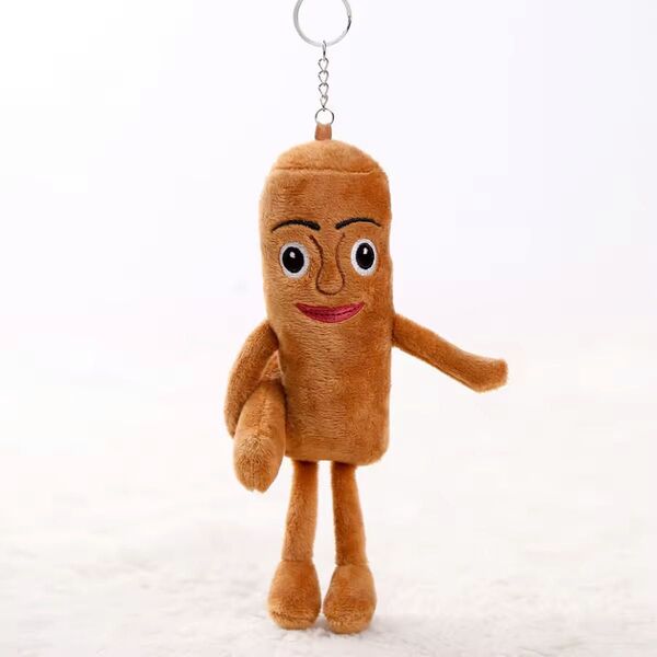 イタリアンブレインロット ぬいぐるみキーホルダー トゥントゥントゥンサフール 可愛い ストラップ 20cm