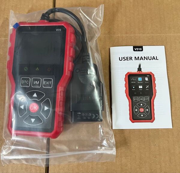 V510 OBD2 故障診断機 日本語対応