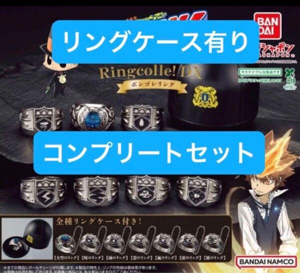 【リングケース(カプセル)有り】REBORN ボンゴレリング フルコンプセット