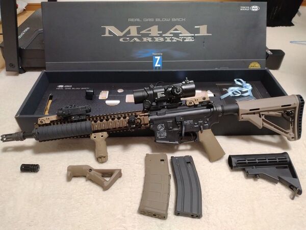 東京マルイ M4A1カービン MWS 外装カスタム品
