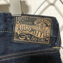 KUSTOMSTYLE カスタムスタイル SO-CAL デニムパンツ ジーンズ 32_画像8