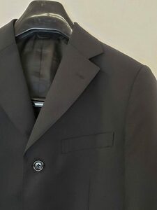  men's suit new goods unused black plain 3. button ZiniZ HOMME YA LL AR-8