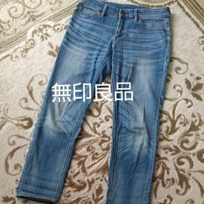 無印良品 デニム パンツ ジーンズ ダメージ