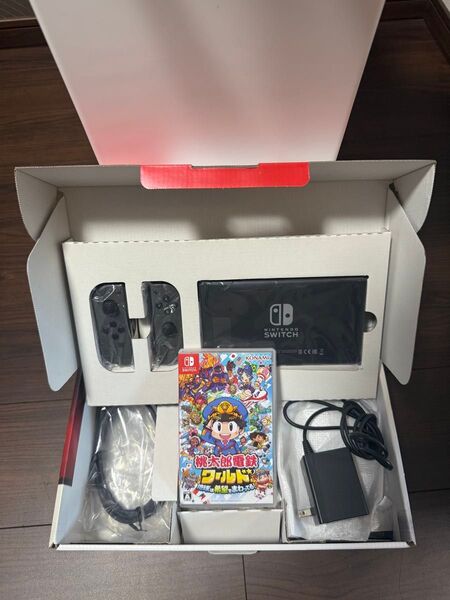 Nintendo Switch 本体 初代 付属品完備 桃太郎電鉄 ワールド