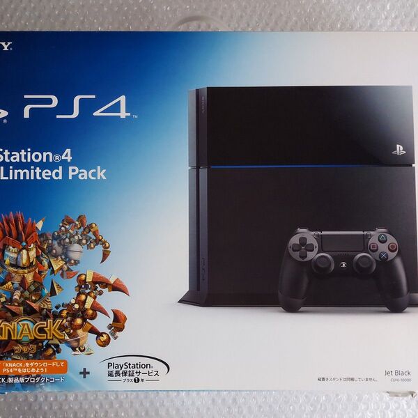 PS4 500GB 本体のみ ジェットブラック 黒 プレイステーション4 PlayStation4