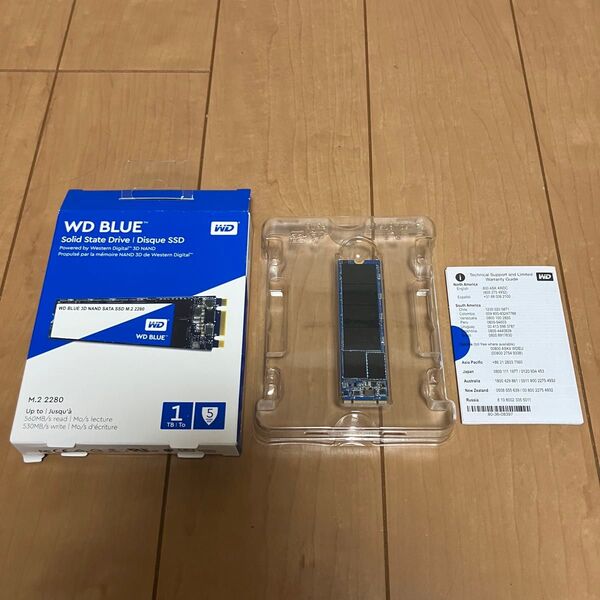 WD BLUE M.2 SSD 1TB SATA wds100t2b0b-ec