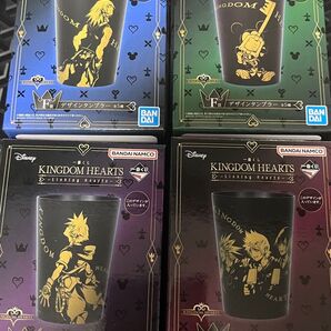 キングダムハーツ 1番くじ F賞 デザインタンブラー セミコンプリートセット
