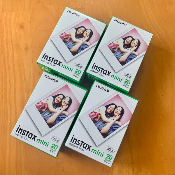 【新品未使用】 FUJIFILM instax mini チェキ フィルム 80枚 フジフィルム インスタックス ミニ