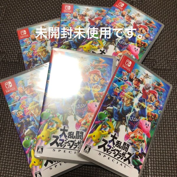 新品【Switch】 大乱闘スマッシュブラザーズ SPECIAL 6個セット②
