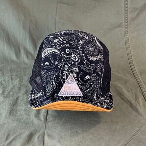 NUOM ランニングキャップ トレッキングキャップ ブラック トレランキャップ ショートブリム フレキシブルブリム