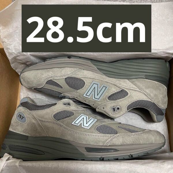 thisisneverthat × New Balance 991V2 Gray ディスイズネバーザット ニューバランス 28.5
