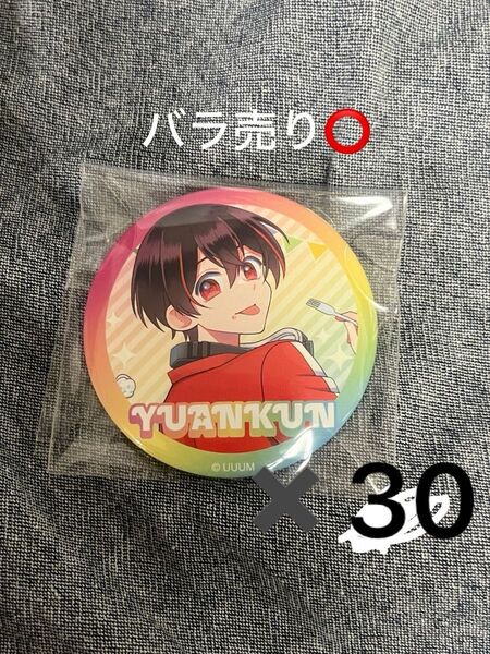 からぴち ゆあんくん 缶バッジ ぷぴぱ シェアハウス 30個セット 痛バ