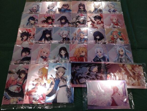全30種 コンプリートセット メタリックプラカード【ブルーアーカイブ ウエハース3】
