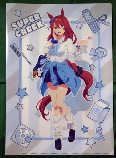 スーパークリーク ⑱Wポケットクリアファイル エンタメくじ【アニメ『ウマ娘 シンデレラグレイ』】