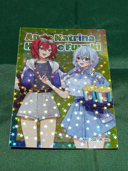 アンジュ・カトリーナ 葉加瀬冬雪 シール【にじさんじポップコーン2】