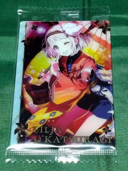 葛城リーリヤ レア メタリックプラカード ウエハース【学園アイドルマスター】