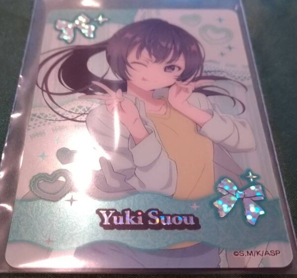 周防有希 SR【時々ボソッとロシア語でデレる隣のアーリャさん ロシデレ コレクターズカード】