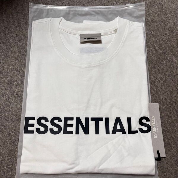 【新品】ESSENTIALS ロゴTシャツ ホワイト