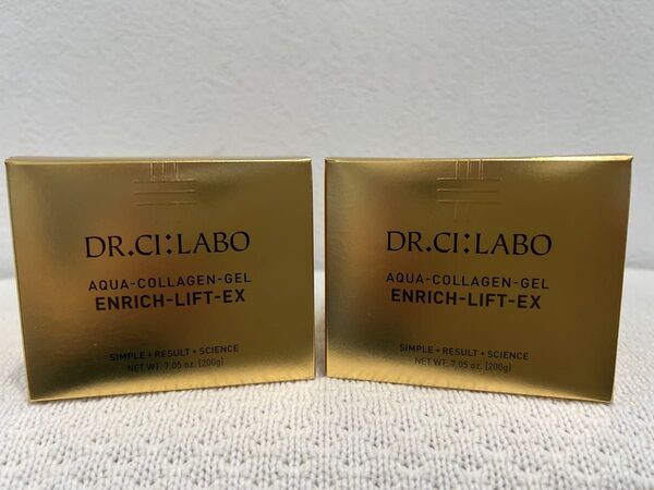 新品 ドクターシーラボアクアコラーゲンゲルエンリッチリフトEX200g 2個