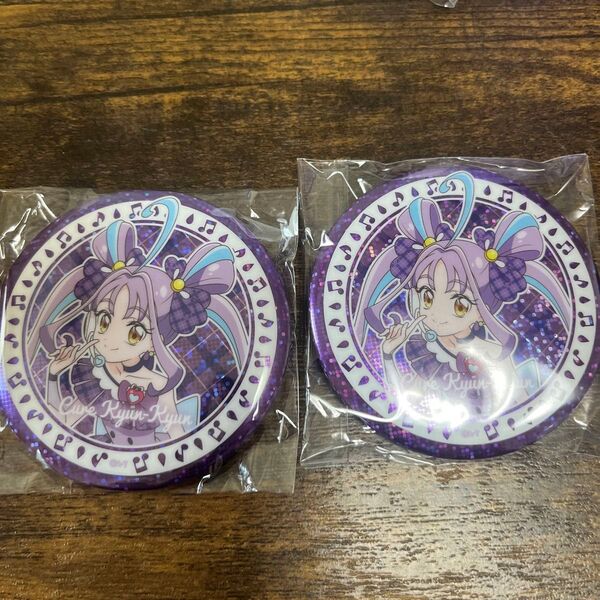 缶バッジ プリキュア ウインク ホログラム缶バッジ キミプリ キミとアイドルプリキュア キュアキュンキュン