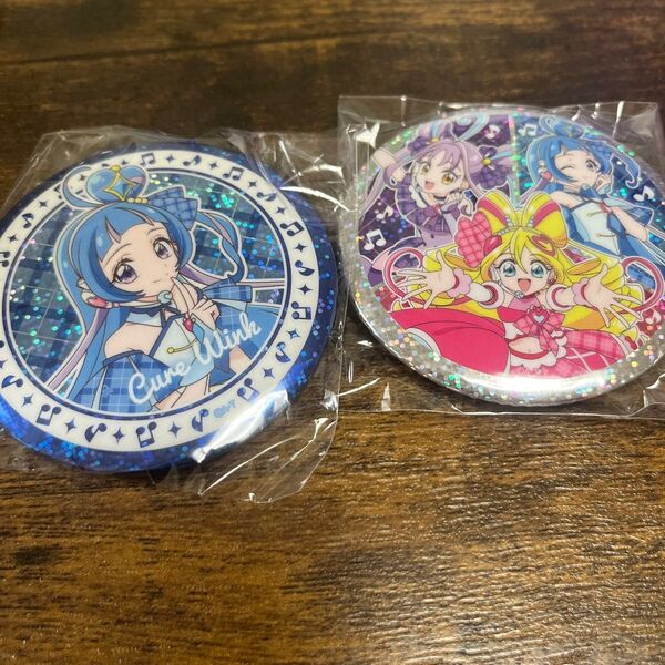キミとアイドルプリキュア キミプリ プリキュア ウインク キュアウインク プリルン 缶バッジ