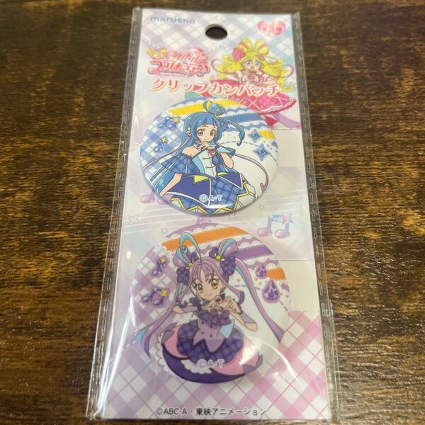 キミとアイドルプリキュア スイング キュアウインク キミプリ クリップ缶バッジ キュンキュン