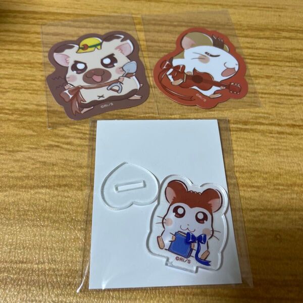 タイショーくん ハム太郎 のっぽくん アクリルスタンド トンガリくん ステッカー ダイカットステッカー