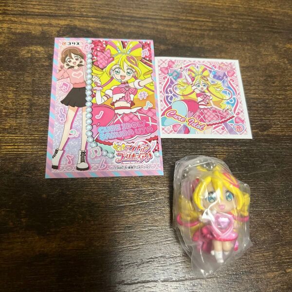 プリキュア キミプリ キュアアイドル スイング カード シール