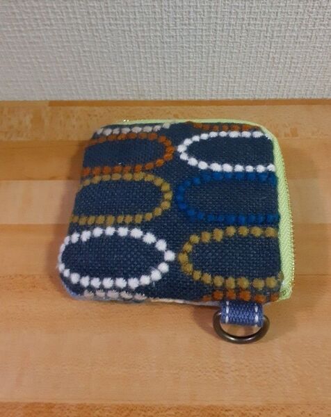ミナペルホネンポーチL字 ハンドメイド 小物入れ