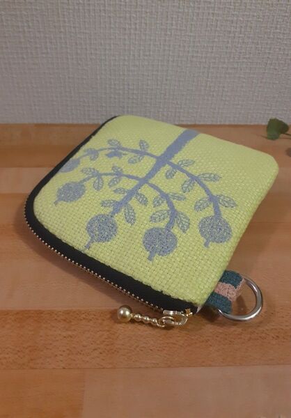 ミナペルホネンポーチL字 ハンドメイド ☆ringo☆