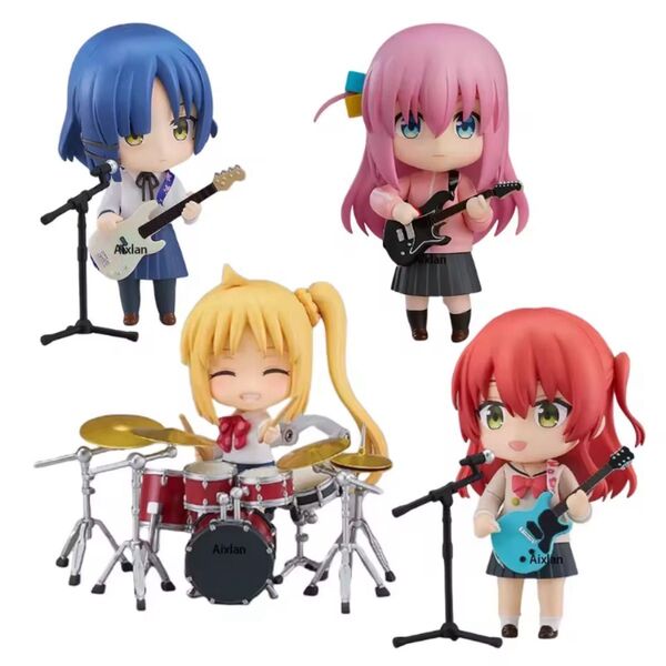 ぼっちちゃん (9体+ドラムセット) フィギュア