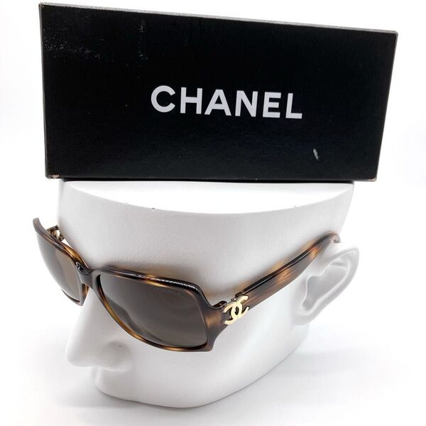 CHANEL シャネル サングラス 5030 ココマーク べっ甲調
