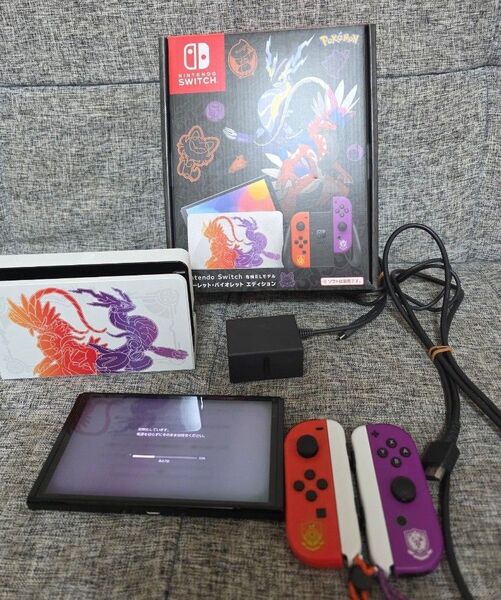 Switch 有機ELモデル ポケモン スカーレットバイオレットエディション ニンテンドースイッチ