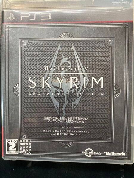 PS3 The Elder Scrolls V: Skyrim Legendary Edition