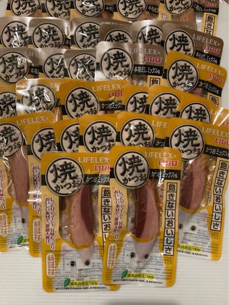 綿棒個包装1本&焼きかつお2種 計30本