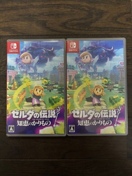 【Switch】 ゼルダの伝説 知恵のかりもの 通常版 2本セット スイッチ ソフト