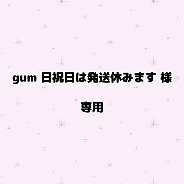【gum 日祝日は発送休みます様 専用】ネイルチップ1点(サイズ変更)
