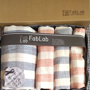 FabLab ガーゼ&パイルタオル 4枚セット パイルタオルハンカチ