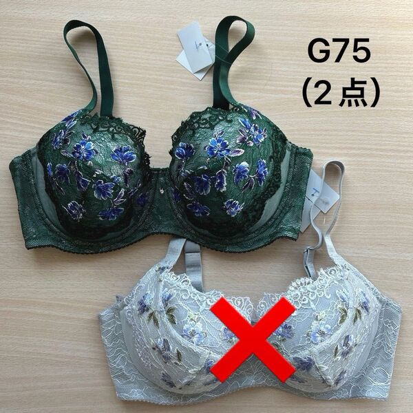 ワコール デューブルベ G75 下着 2点セット
