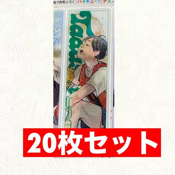 最強ジャンプ 付録 チェンジングしおり 山口忠 ハイキュー!