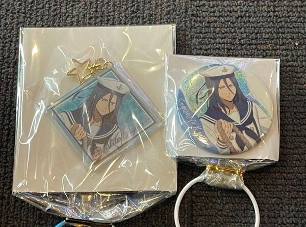 WIND BREAKER ウィンブレ gigo限定 ホログラム 缶バッジ 杉下京太郎 オーロラアクリルキーホルダー