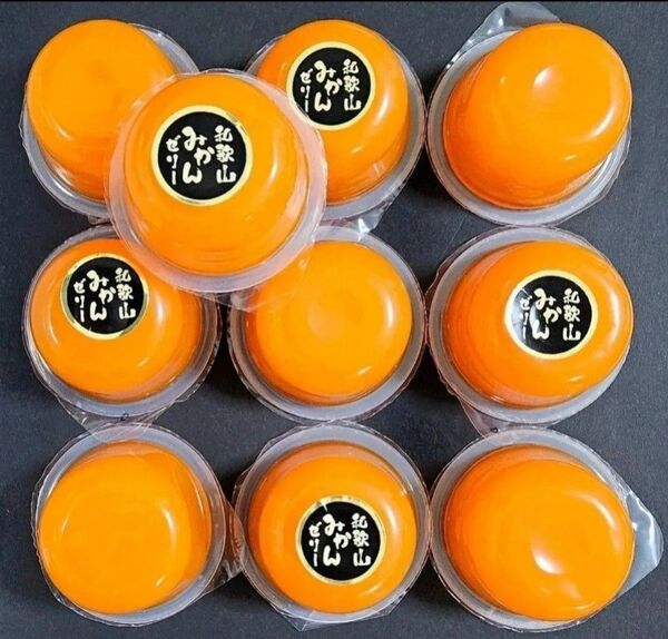 【アウトレット品】みかん果汁ゼリー 10個セット