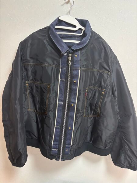 Levi's x sacai Men's Denim x Nylon Twill Reversible Blouson