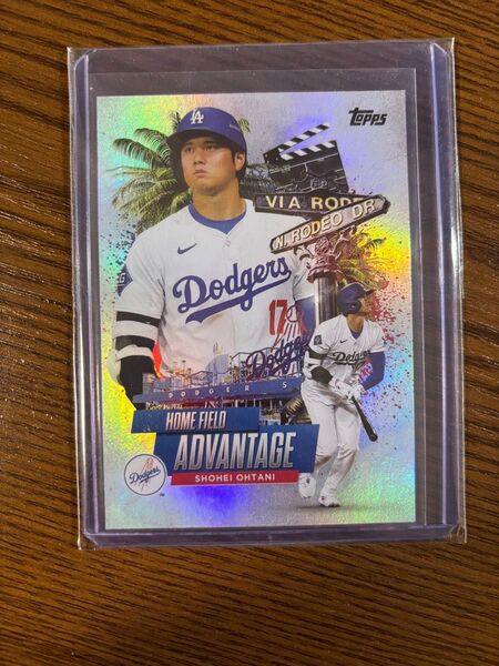 大谷翔平 Topps Home Field Advantage カード