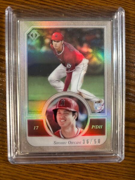 大谷翔平 2018 Topps Definitive ルーキーカード パラレル 30/50