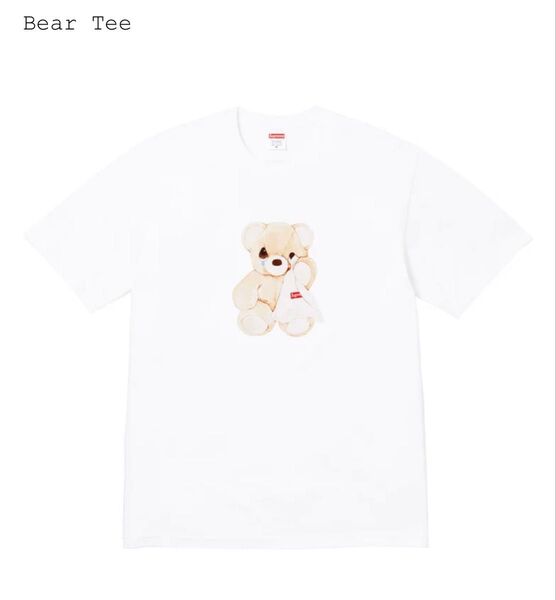 新品 Sサイズ 25ss Supreme Bear Tee White シュプリーム ベアー Tシャツ 白 ホワイト T