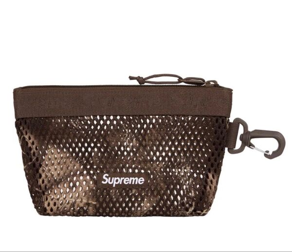 25ss Supreme Mesh Mini Pouch TrueTimber Camo シュプリーム カモ ミニポーチ 迷彩