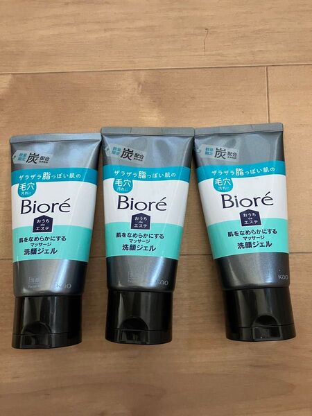ビオレ おうちdeエステ 洗顔ジェル 炭